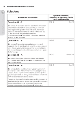 Neap Assessment Series: NSW Year 12 Chemistry