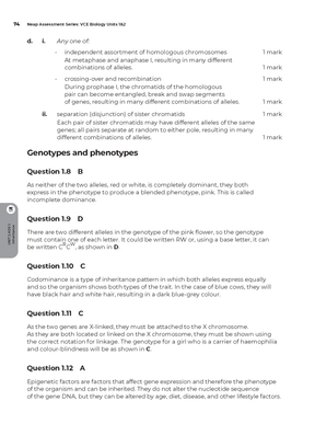 Neap Assessment Series: VCE Biology Units 1&2