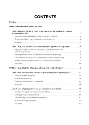 Neap Assessment Series: VCE Biology Units 3&4