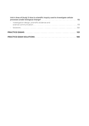 Neap Assessment Series: VCE Biology Units 3&4