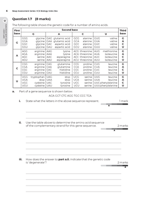 Neap Assessment Series: VCE Biology Units 3&4