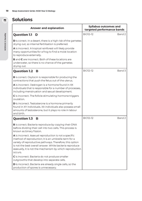 Neap Assessment Series: NSW Year 12 Biology