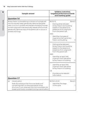 Neap Assessment Series: NSW Year 12 Biology