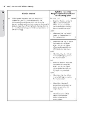 Neap Assessment Series: NSW Year 12 Biology