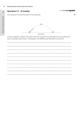 Neap Assessment Series NSW Year 12 Physics