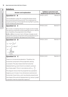 Neap Assessment Series NSW Year 12 Physics