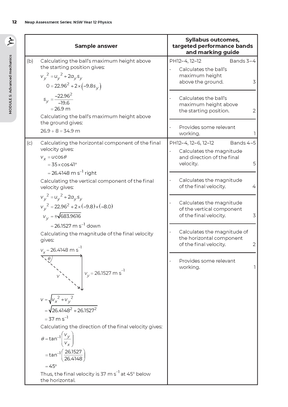 Neap Assessment Series NSW Year 12 Physics