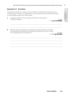 Neap Assessment Series: VCE Chemistry Units 1&2