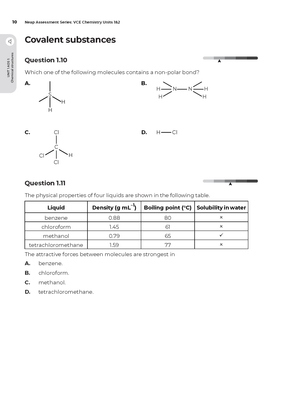 Neap Assessment Series: VCE Chemistry Units 1&2