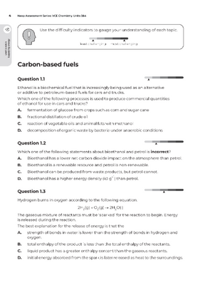 Neap Assessment Series: VCE Chemistry Units 3&4