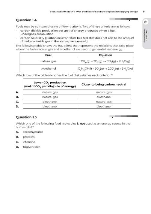 Neap Assessment Series: VCE Chemistry Units 3&4