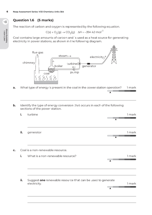 Neap Assessment Series: VCE Chemistry Units 3&4