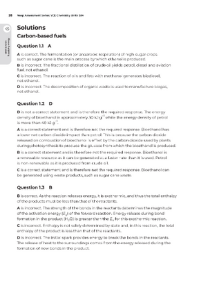 Neap Assessment Series: VCE Chemistry Units 3&4