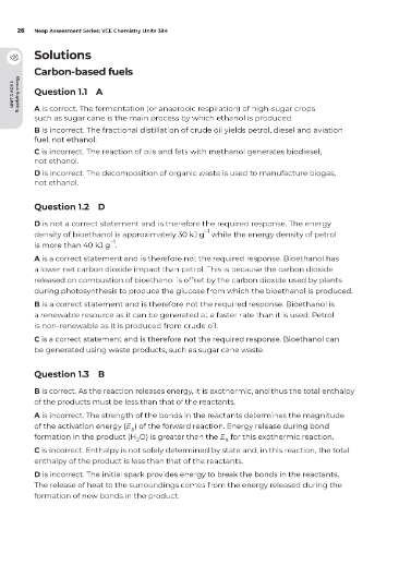 Neap Assessment Series: VCE Chemistry Units 3&4