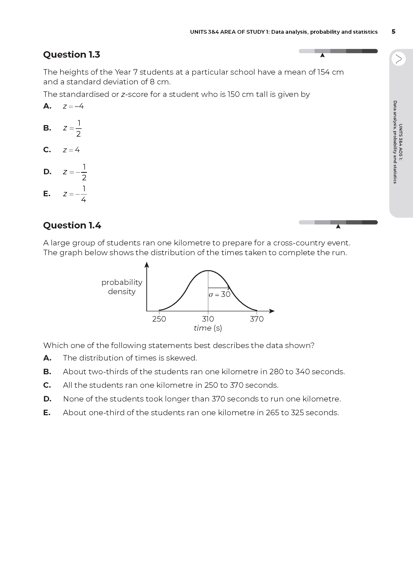 Neap Assessment Series: VCE General Maths Units 3&4