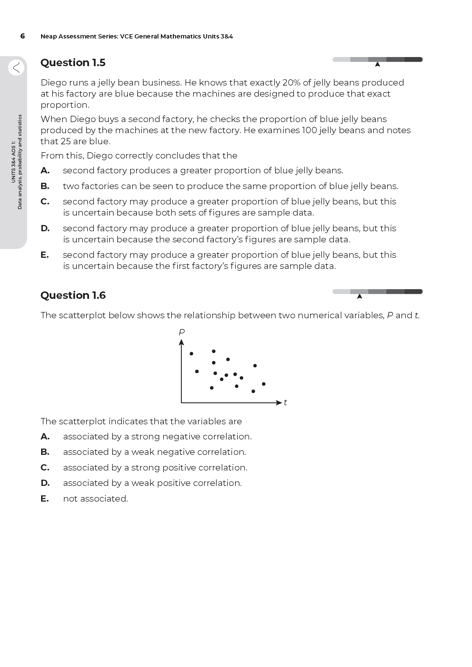 Neap Assessment Series: VCE General Maths Units 3&4