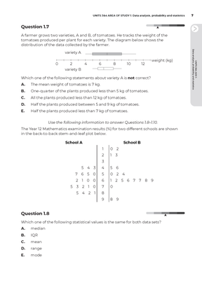 Neap Assessment Series: VCE General Maths Units 3&4