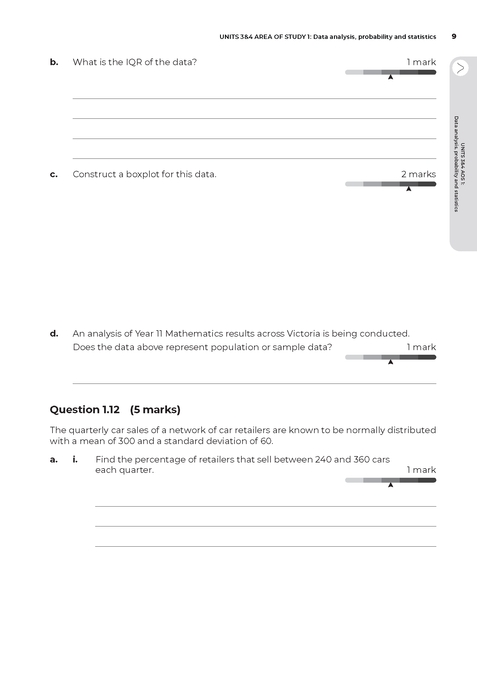 Neap Assessment Series: VCE General Maths Units 3&4