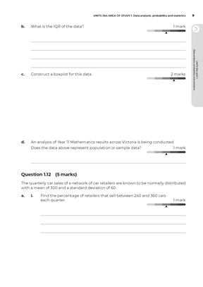 Neap Assessment Series: VCE General Maths Units 3&4