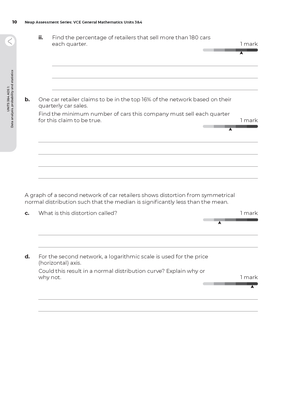 Neap Assessment Series: VCE General Maths Units 3&4