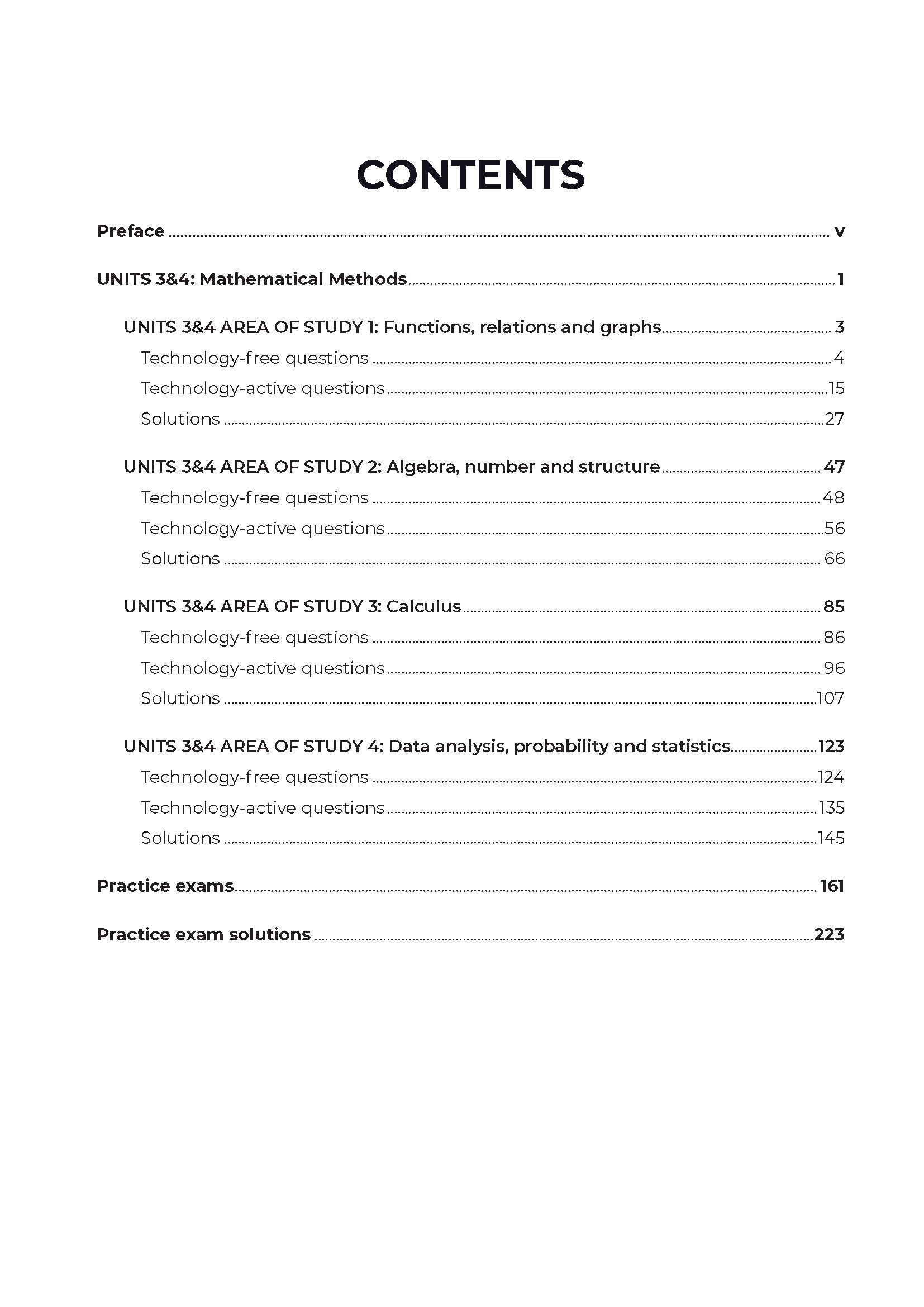 Neap Assessment Series: VCE Mathematical Methods Units 3&4