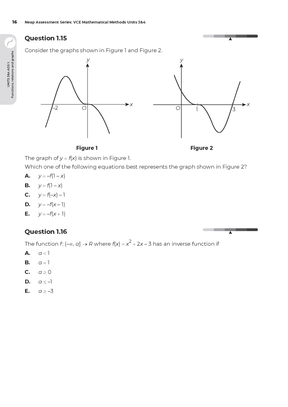 Neap Assessment Series: VCE Mathematical Methods Units 3&4