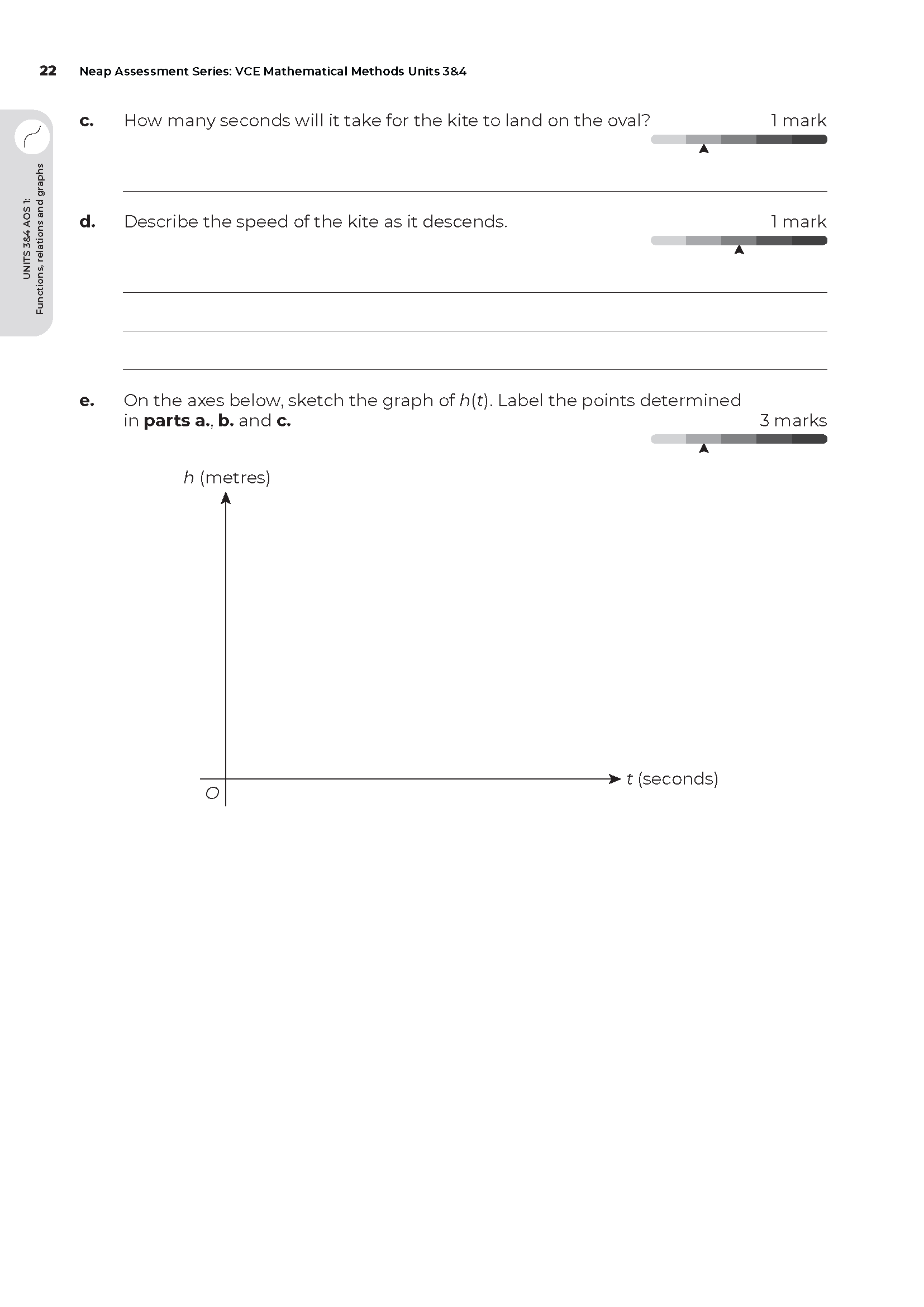 Neap Assessment Series: VCE Mathematical Methods Units 3&4