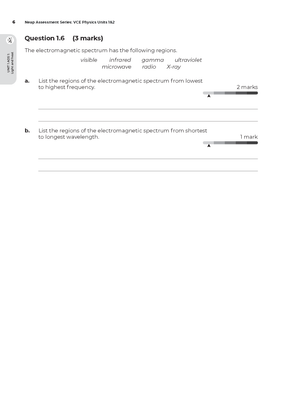 Neap Assessment Series: VCE Physics Units 1&2