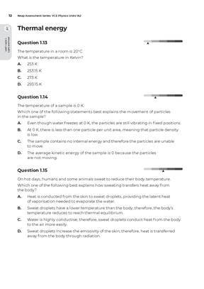 Neap Assessment Series: VCE Physics Units 1&2