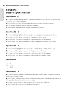 Neap Assessment Series: VCE Physics Units 1&2