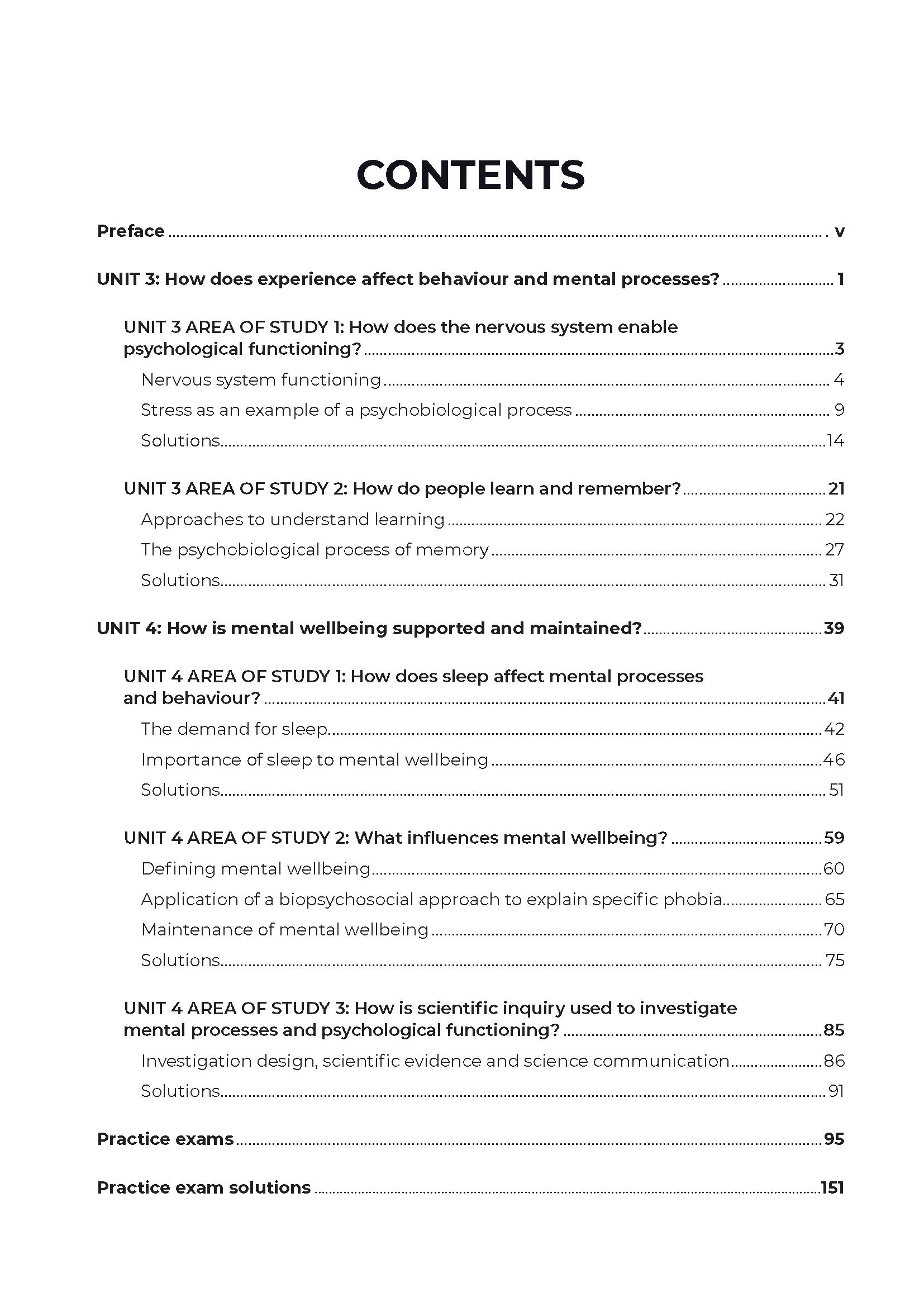 Neap Assessment Series: VCE Psychology Units 3&4