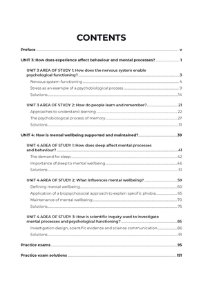 Neap Assessment Series: VCE Psychology Units 3&4