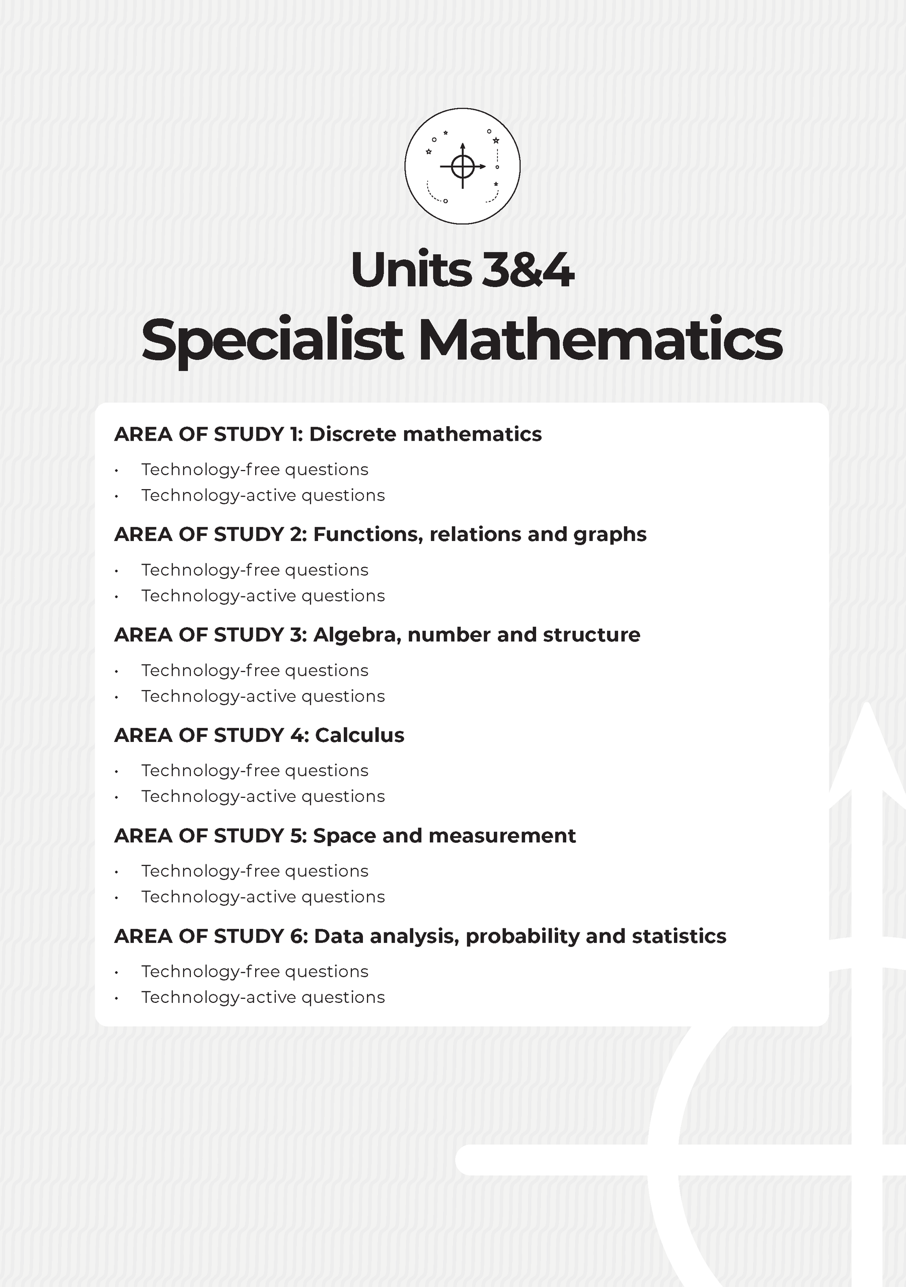 Neap Assessment Series: VCE Specialist Maths Units 3&4